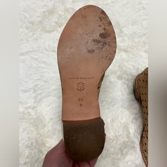 Loeffler Randall Open Toe Ione Perforated Booties - 6.5 - Picture 8 of 8